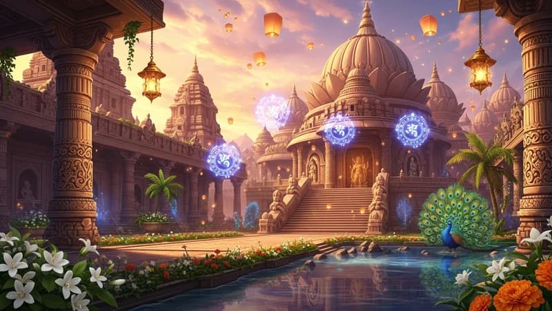 South Asian — Temple theme